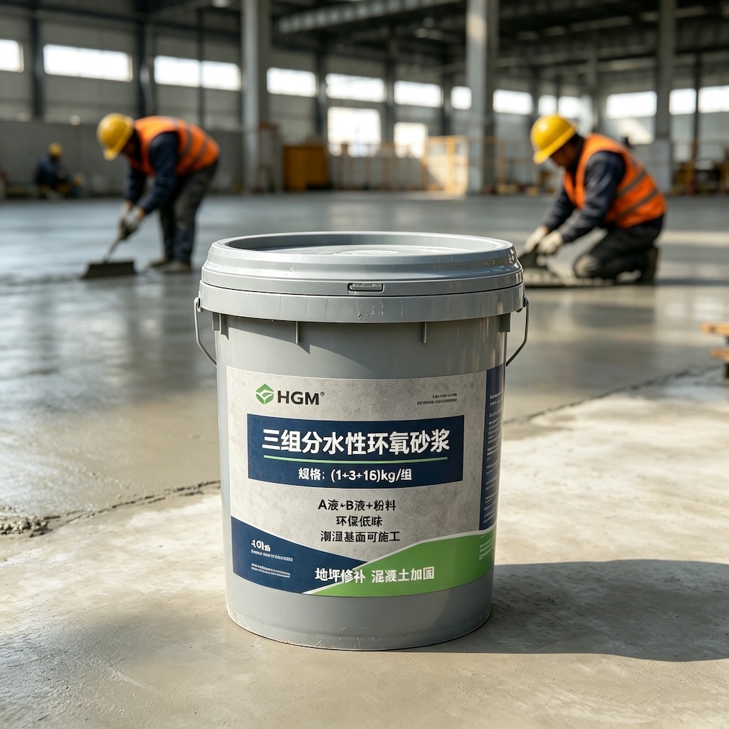 保靖三组份水性环氧砂浆